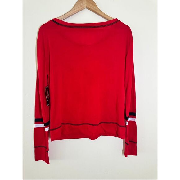Colosseum Red and Black Women’s Nebraska Huskers Long Sleeve Size Medium - Picture 5 of 5